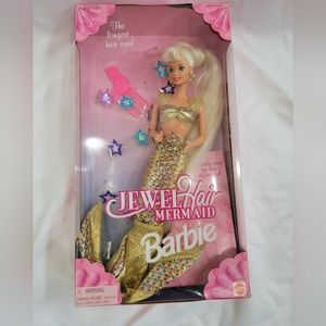 Jewel Hair Mermaid Barbie - Blonde - 14586 Longest Hair Ever!  1995